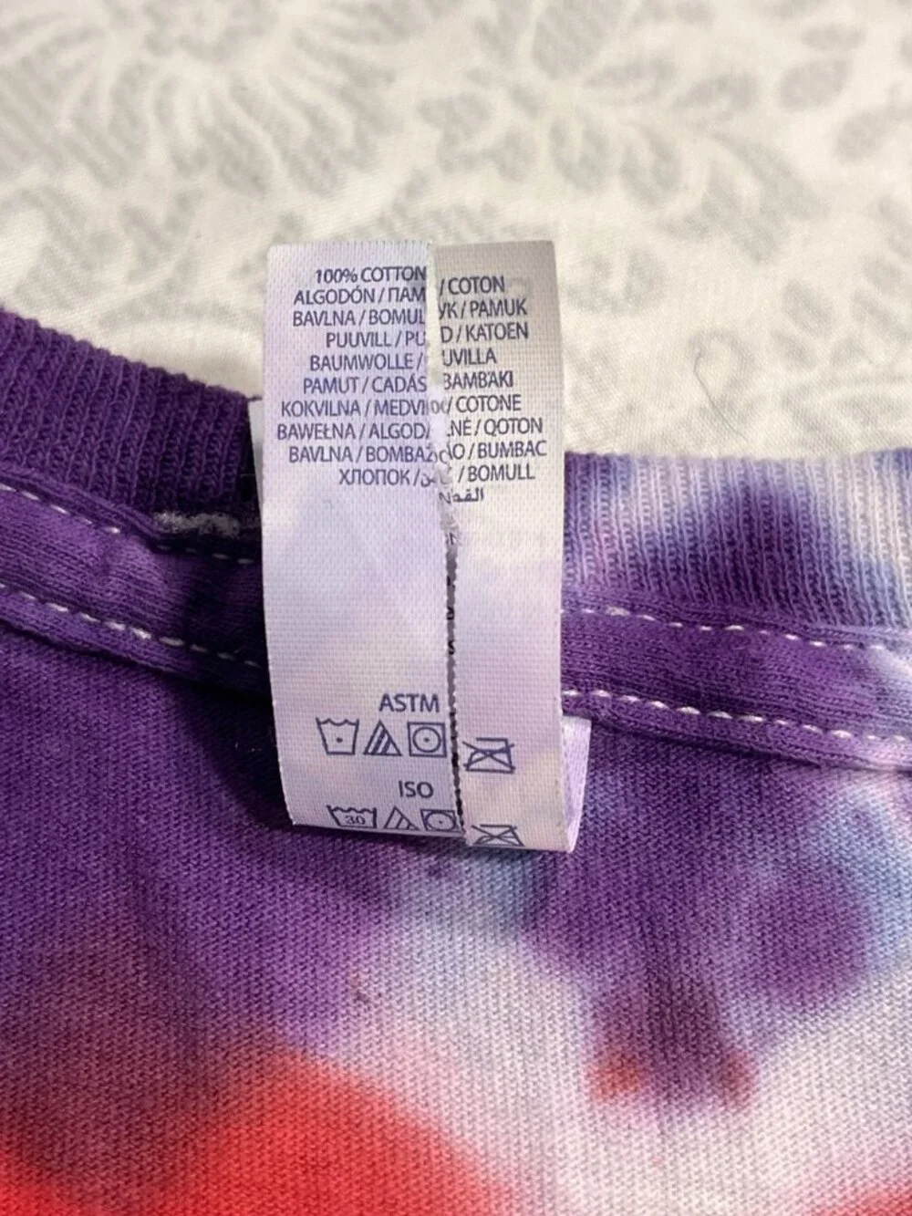 Electric Forest 2025 Tie Dye T Shirt XL Festival Lineup Rothbury MI Jerzees - Picture 9 of 9